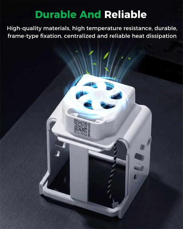 Alt view image 4 of 7 - Creality Official SPARKX i7 Extruder Motor Cooling Fan Assembly, Original i7 3011 Blower Fan, Effective Heat Dissipation, Cooling for Extruder Stepper Motor, 3D Printer Cooling Replacement Accessory