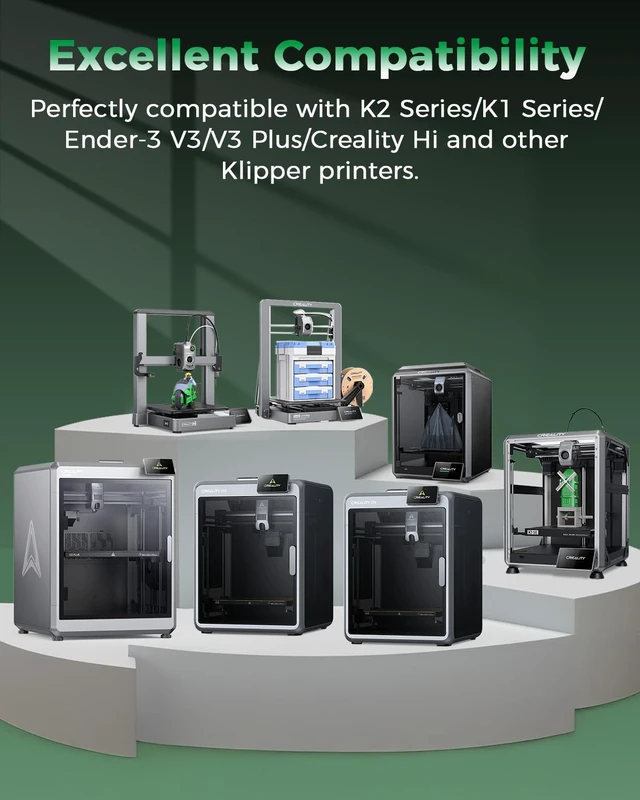 Alt view image 2 of 7 - Creality Official Creator PWR Smart Power Supply, 100-240VAC, Instant Power Protection, WiFi-Enabled, Type-C Communication, for Creality Hi/K1 Series/K2 Series/Ender-3 V3 Printers Ect.