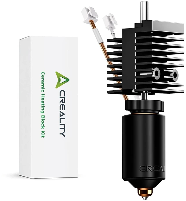 Main image of Creality Official K2 Ceramic Heating Block Hotend Kit, with Quick-swap Nozzle Kit, Supports 300°C High Temperature, All-Metal Integrated Design Extruder Hotend Kit for 3D Printers K2 Combo