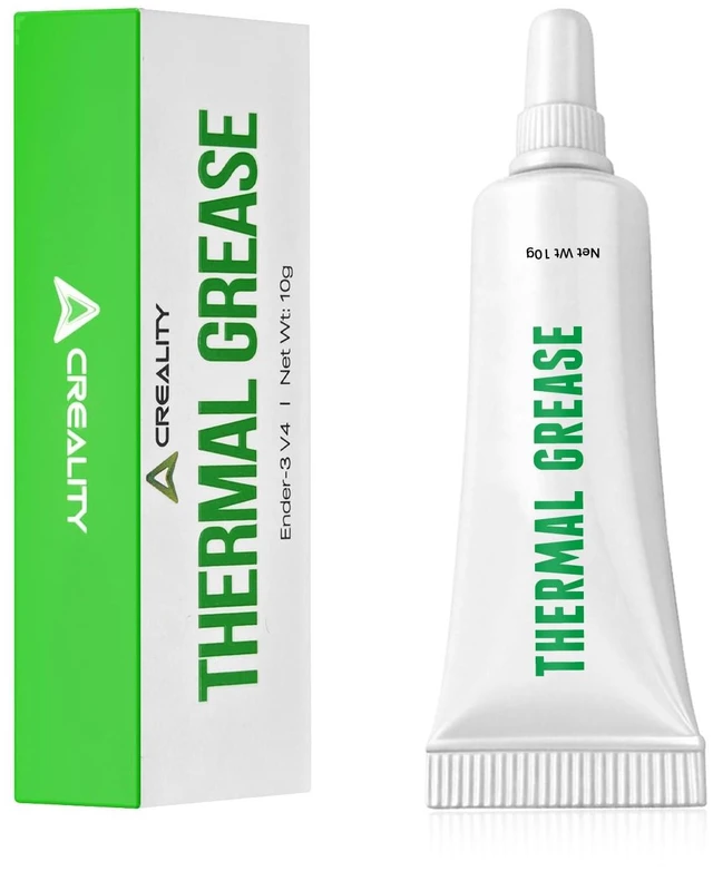 Main image of Creality 3D Printer Thermal Grease, 350°C High-Temperature Resistant Paste, Excellent Thermal Conductivity, Non-Conductive, for 3D Printer Hotend/Nozzle, Suitable for All FDM 3D Printer (1 Pack)