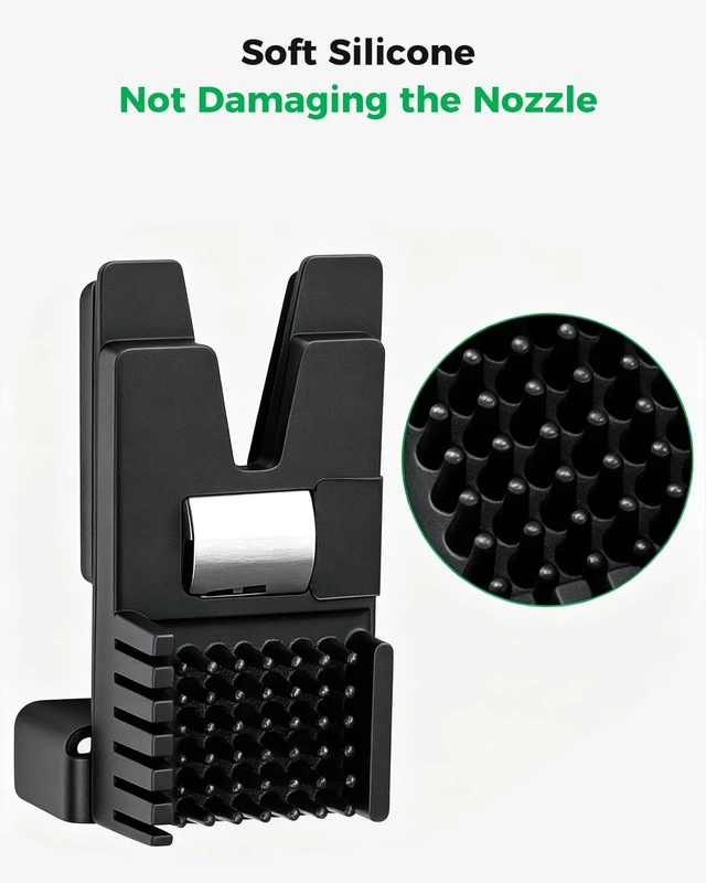 Alt view image 3 of 7 - Creality Official K2/K2 Pro Nozzle Wiper Module, with 3PCS Mouth Wiper Strips, K2/K2 Pro Combo Original Replaceable Accessories for Nozzle Cleaning