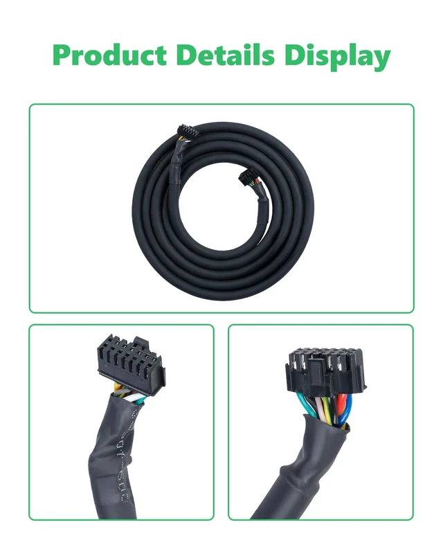 Alt view image 7 of 7 - Creality K2 Pro Toolhead Cable, High-Temp & Durability Hotend Mainboard Connector Wire, Stable Signal Transmission OEM Compatible Plug & Play, K2 Pro 3D Printer Replacement