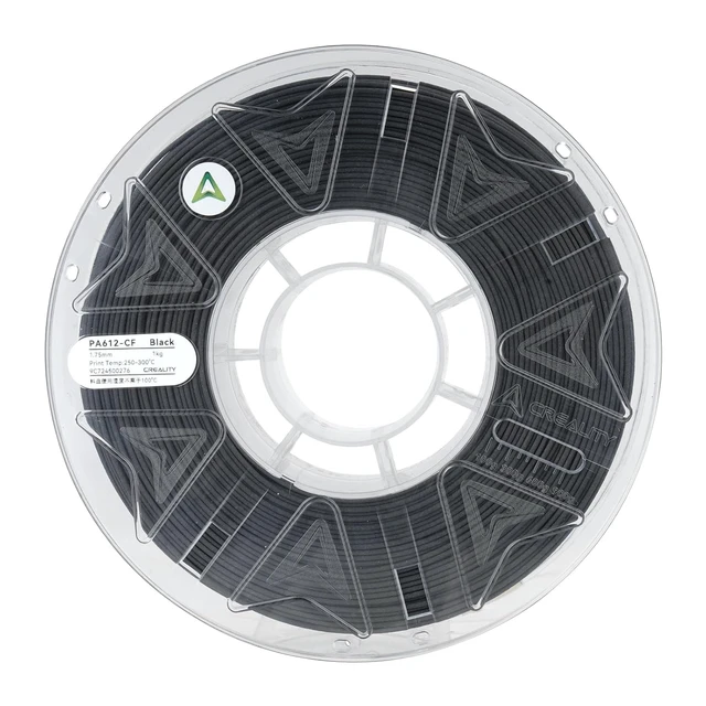 Alt view image 4 of 7 - Official Creality Hyper PA612-CF 1.75mm 1KG Black, 3D Printer Filament - 15% Carbon Fiber Nylon Filament Reinforced - High-Strength, Low-Hygroscopic & Precision Molding for Industrial Applications