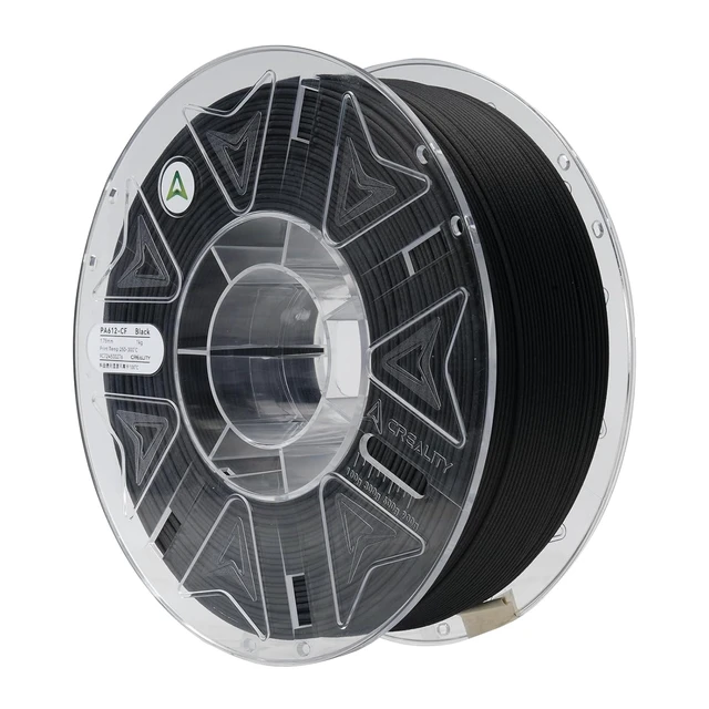 Alt view image 6 of 7 - Official Creality Hyper PA612-CF 1.75mm 1KG Black, 3D Printer Filament - 15% Carbon Fiber Nylon Filament Reinforced - High-Strength, Low-Hygroscopic & Precision Molding for Industrial Applications