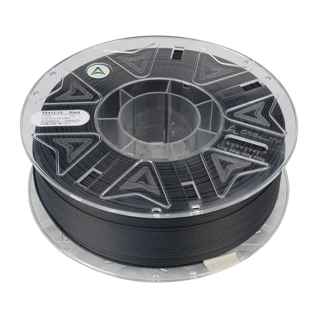 Alt view image 7 of 7 - Official Creality Hyper PA612-CF 1.75mm 1KG Black, 3D Printer Filament - 15% Carbon Fiber Nylon Filament Reinforced - High-Strength, Low-Hygroscopic & Precision Molding for Industrial Applications