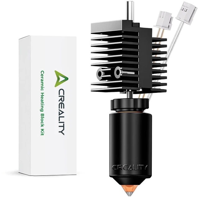 Main image of Creality Official K2 Pro Ceramic Heating Block Hotend Kit, Upgraded Larger Cavity, with Quick-swap Nozzle Kit, Supports 350°C High Temperature Extruder Hotend Kit for 3D Printers K2 Pro Combo