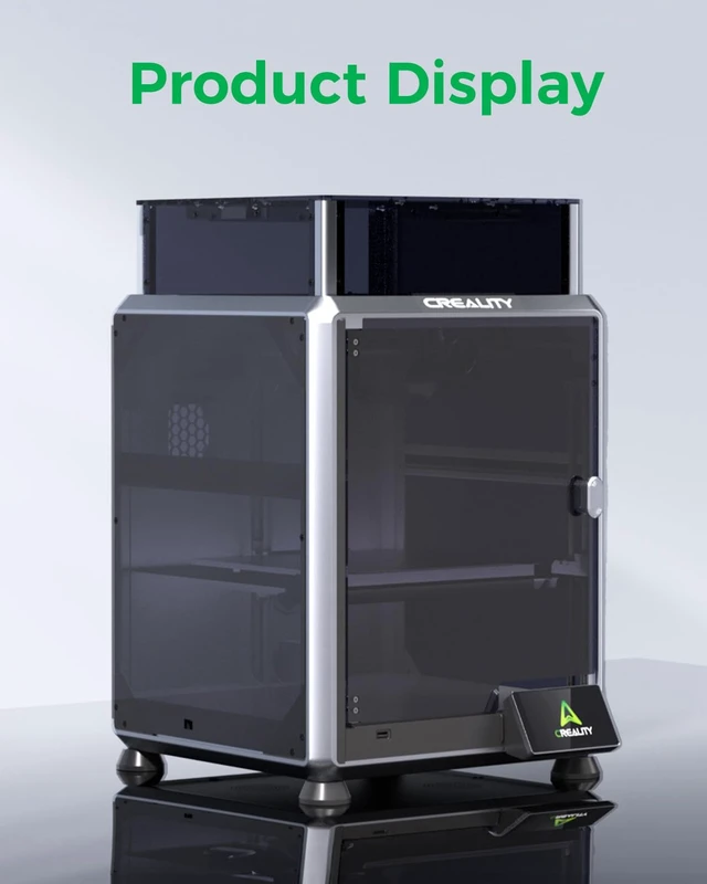 Alt view image 7 of 7 - Creality Official K1 SE/ K2 SE Enclosure, Transparent Black K1 SE Cover, 100% Fit Customized, Constant Temperature Noise Reduce Dustproof Protective Tent, 3D Printer Enclosure for Creality K2 SE