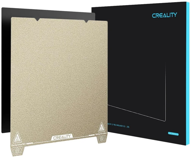 Main image of Creality Official Ender 3 S1 Pro Original Build Plate, 235x235mm Texture Surface PEI Sheet Magnetic Removable Flexible Spring Heat Resistance Bed Plate for Ender 3 V3 SE/KE, K1, Ender 3 S1, CR-10 SE