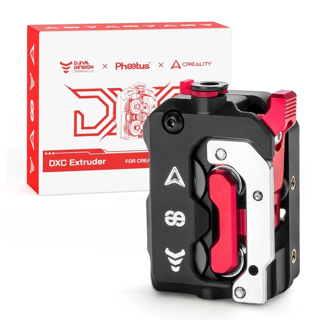 Main image of Creality Official DXC Extruder, Upgrade K1 Max/K1C/K1 SE/K1 Extruder Kit with Innovative Gear Design and Smart Filament Break Detection, 3D Printer Accessories for K1 Series