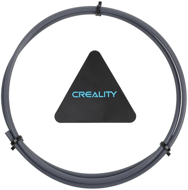 Main image of Creality Official Ultra-Smooth PTFE Tube 1M, 2mm ID Teflon Tube Support 1.75mm Filament Heat Resistant High Lubrication Low Friction for Ender 3 series/3V3 SE/3V3 KE/K1/CR-10 SE All FDM 3D Printer