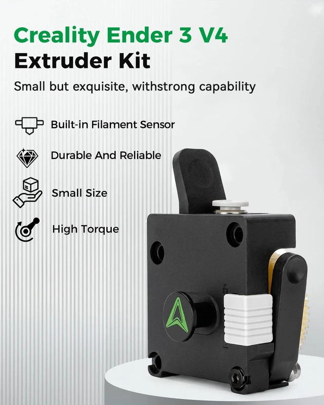 Alt view image 3 of 7 - Creality Official Ender 3 V4 Extrusion Kit, Original Extruder Assembly, Dual Gear Extruder with Filament Sensor for Smooth Feeding & Clog Prevention, Force Up to 80N, for 3D Printer Ender 3 V4