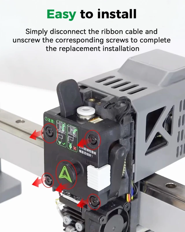 Alt view image 7 of 7 - Creality Official Ender 3 V4 Extrusion Kit, Original Extruder Assembly, Dual Gear Extruder with Filament Sensor for Smooth Feeding & Clog Prevention, Force Up to 80N, for 3D Printer Ender 3 V4
