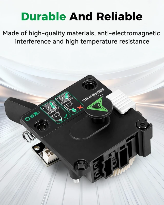 Alt view image 6 of 7 - Creality Official Ender 3 V4 Extrusion Kit, Original Extruder Assembly, Dual Gear Extruder with Filament Sensor for Smooth Feeding & Clog Prevention, Force Up to 80N, for 3D Printer Ender 3 V4