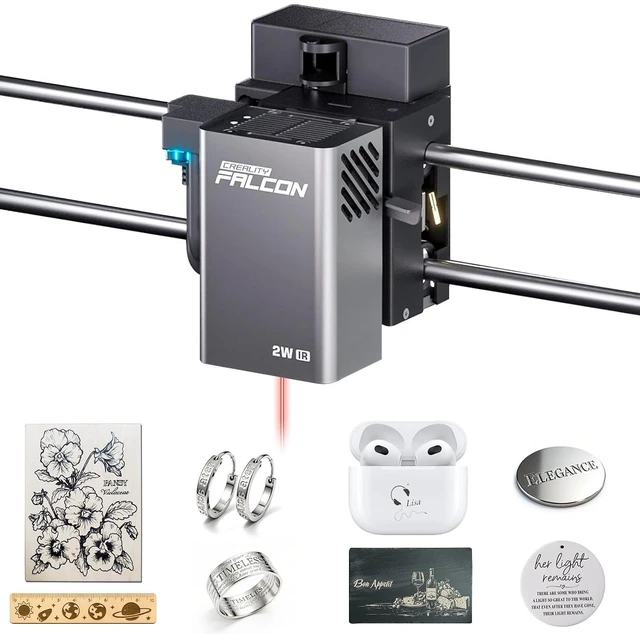 Main image of Creality 2W Infrared Laser Module, Falcon A1 Pro Replace Laser Module, High-Precision Engraving Laser for Metal, Plastic, Acrylic, Compatible Only with Falcon A1 Pro Laser Engraver