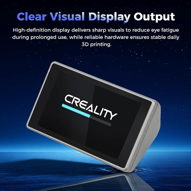 Alt view image 6 of 7 - Creality Official K1/K1C/Ender3 V3 Plus Touch Screen Kit, Original 4.3"HD LCD Display Screen Kit, Capacitive Touch Control Replacement Display Panel for K1/K1C/Ender3 V3 Plus 3D Printer