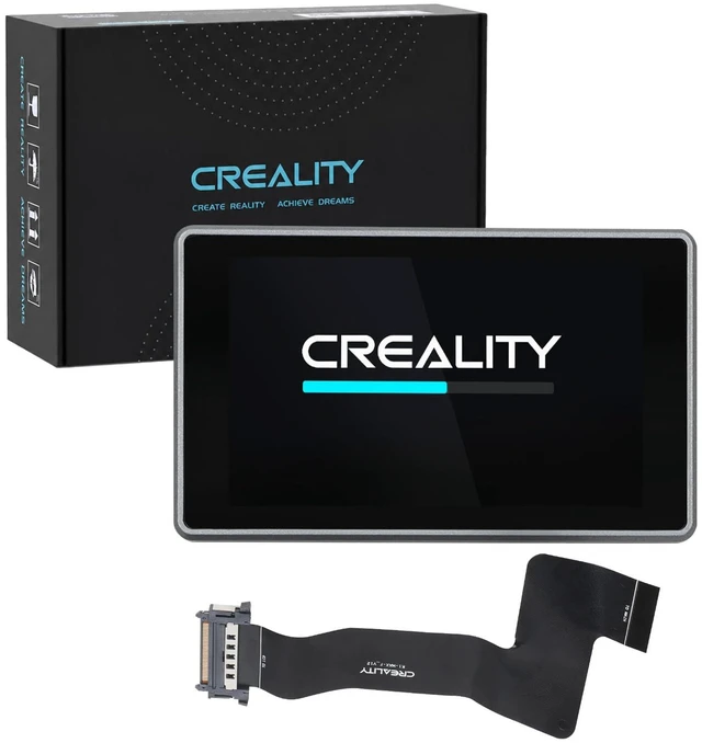 Main image of Creality Official K1 Max Touch Screen Kit, Original 3D Printer Display Panel with Matching Flex Cable, DirectReplacement Touch Control Screen for Creality K1 Max 3D Printer