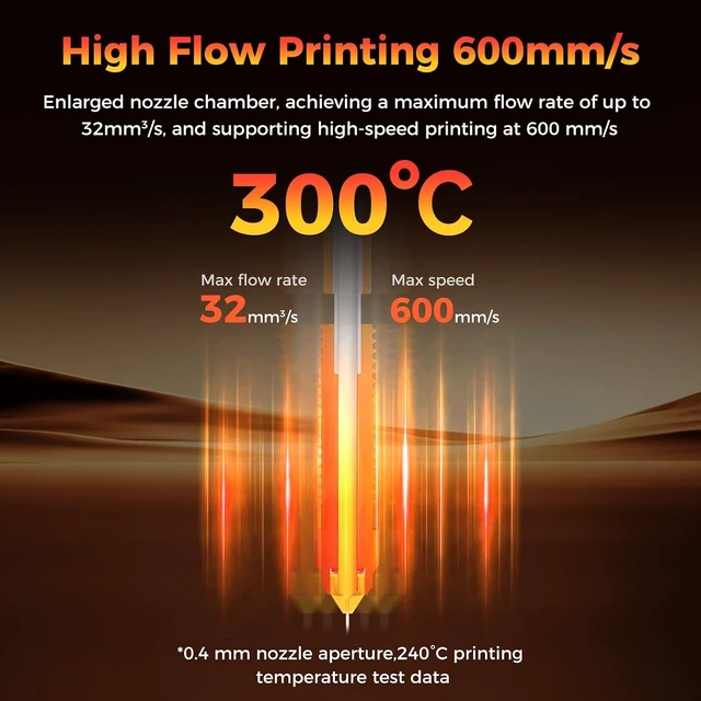 Alt view image 6 of 7 - Creality Official K1/K1 MAX/K1C/K1 SE Ceramic Heating Block Kit (New Version), K1 Series Upgrade Hotend Kit, 60W QuickHeat Hotend, Upgrade Part for Creality K1 Series 3D Printer