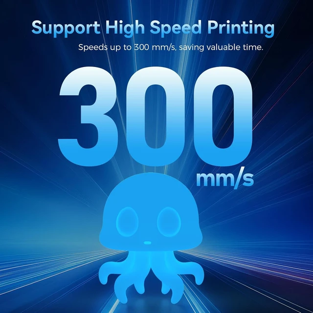 Alt view image 4 of 7 - Creality Official Hyper PLA Filament 1.75mm, Glow in The Dark Filament, 3D Luminous PLA Printer Filament, RFID Filament, Best with UV Lamps, Fit Most FDM 3D Printers, 1KG Spool (2.2 lbs) Blue