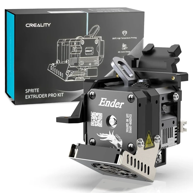 Main image of Official CREALITY New Sprite Extruder Pro Upgrade Kit, Direct Drive Extruder-Pro Kit for Ender 3/Ender 3 V2/Ender 3 Pro/Ender 3 Max/Ender3 S1/CR-10 Smart-Pro 3D Printers, Support BL Touch/CR Touch