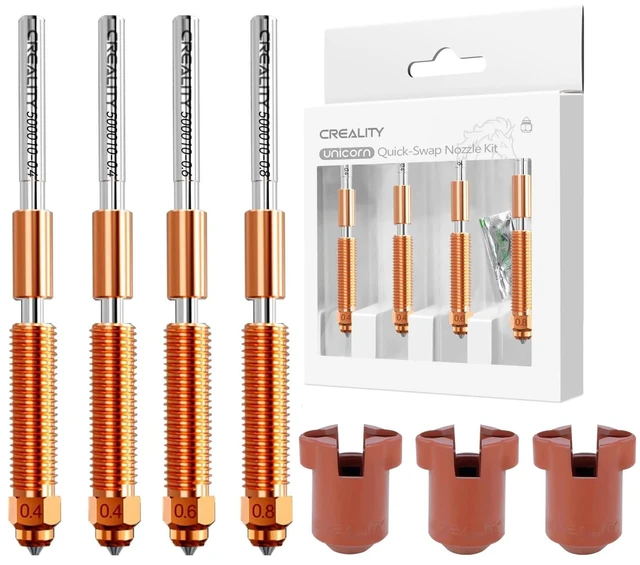 Main image of K1C/K1 SE/K2 SE Nozzle Kit and Hotend Silicone Sock