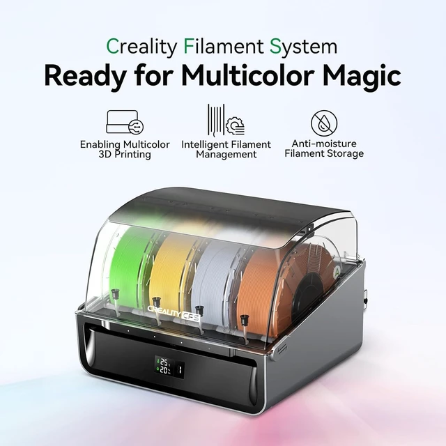 Alt view image 3 of 7 - 2026 New Official CREALITY CFS - Creality Filament System, Multi-Color 3D Printer Automatically System, Supports 16 Color Printing for K1 Series CFS Upgrade Kit/K2 Combo//K2 Plus/K1 MAX/K1 SE/K1C/Hi