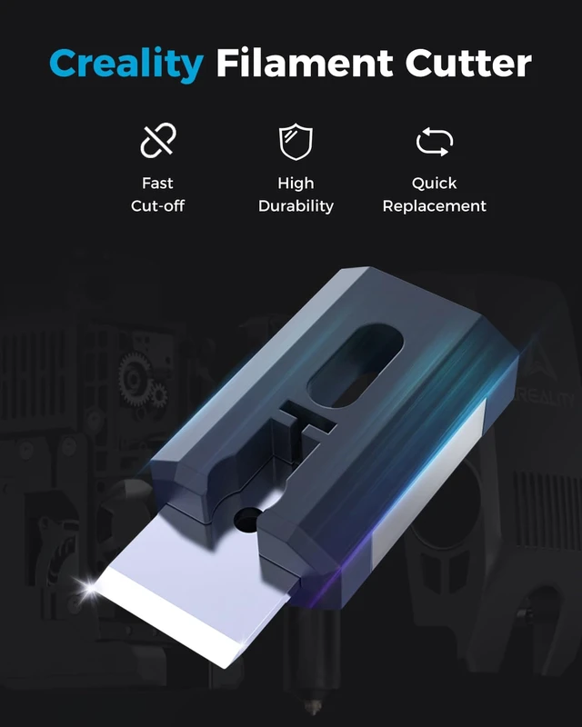 Alt view image 2 of 5 - Creality K2 Plus Filament Cutter 5PCS, K2 Pro / K2 Filament Cutter Module, Fast and Accurate Filament Cutting, High Durability Accessories for 3D Printer K2 Plus, K2 Pro, K2