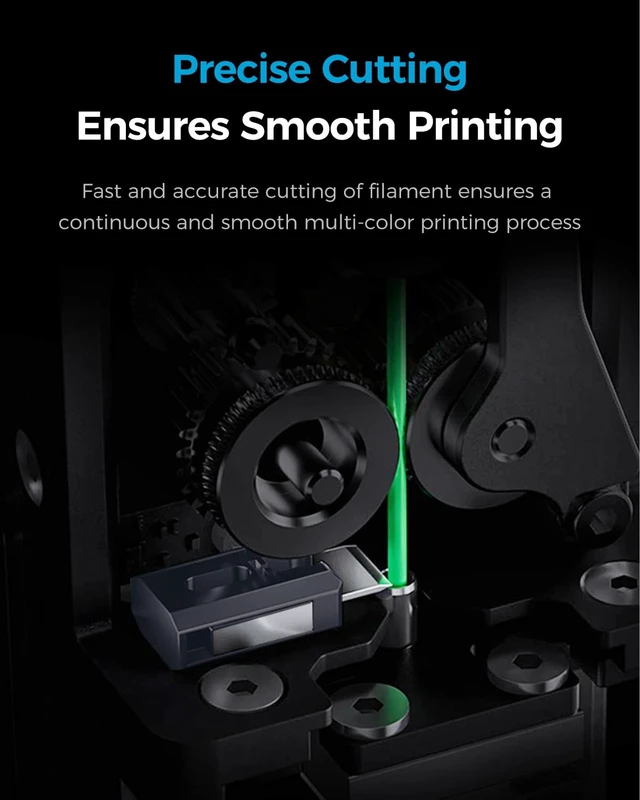 Alt view image 3 of 5 - Creality K2 Plus Filament Cutter 5PCS, K2 Pro / K2 Filament Cutter Module, Fast and Accurate Filament Cutting, High Durability Accessories for 3D Printer K2 Plus, K2 Pro, K2