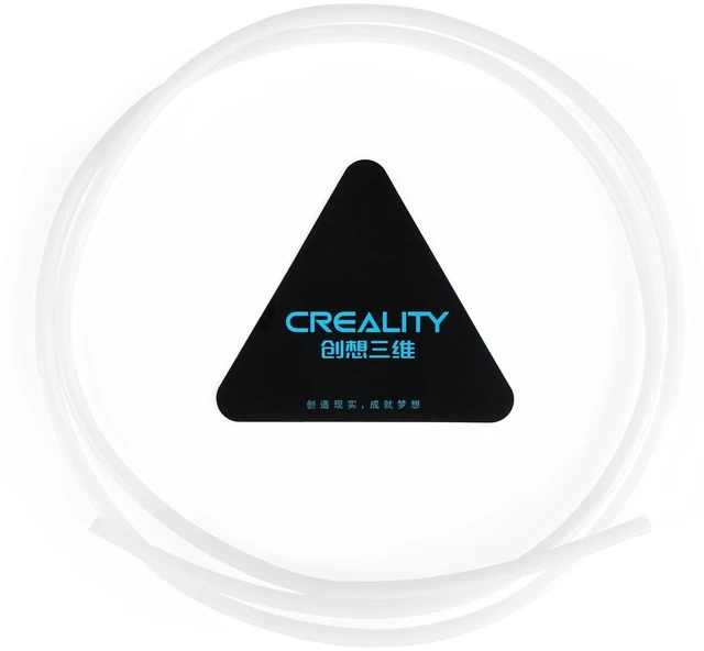 Main image of Creality Official Teflon Tube 1M, 2.5mm ID 3D Printer PTFE Bowden Tubing Support 1.75mm Filament Heat Resistant for K2 Plus, K2 Series, CFS, K1C, K1 SE, K1 Max, K1, Ender 3 V3 Series, Ender 3 Series