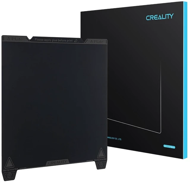 Main image of Creality Official K1 Build Plate Smooth Surface 235x235mm PEI Sheet Flexible Removable Spring Steel Bed Plate for Ender 3 V3/3V3 SE/3V3 KE/3 S1/3 S1 Pro/5 S1/CR-10SE (Without Magnetic Base)