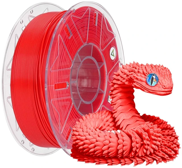 Main image of 2025 New Official RFID CREALITY Hyper PLA RFID Filament 1.75mm for K2 Plus Combo, High Speed 30-600mm/s 3D Printer Filament, 1kg(2.2lbs)/Spool Hyper PLA RFID Support CFS, for Most 3D Printers Red