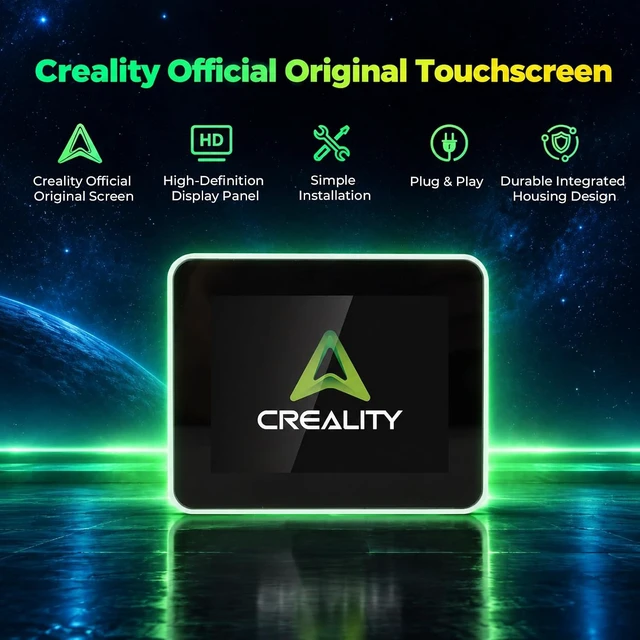Alt view image 2 of 5 - Creality Official Spark i7 Touchscreen, Original 3D Printer Smart LCD Touch Screen, Plug & Play Control Panel, Display Replacement Kit Spark i7 3D Printer