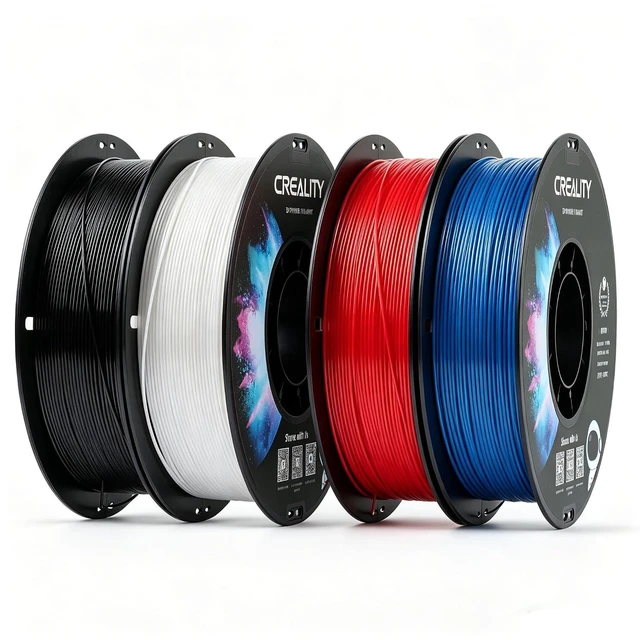 Main image of Creality CR TPU Filament 1.75mm Black White Blue Red