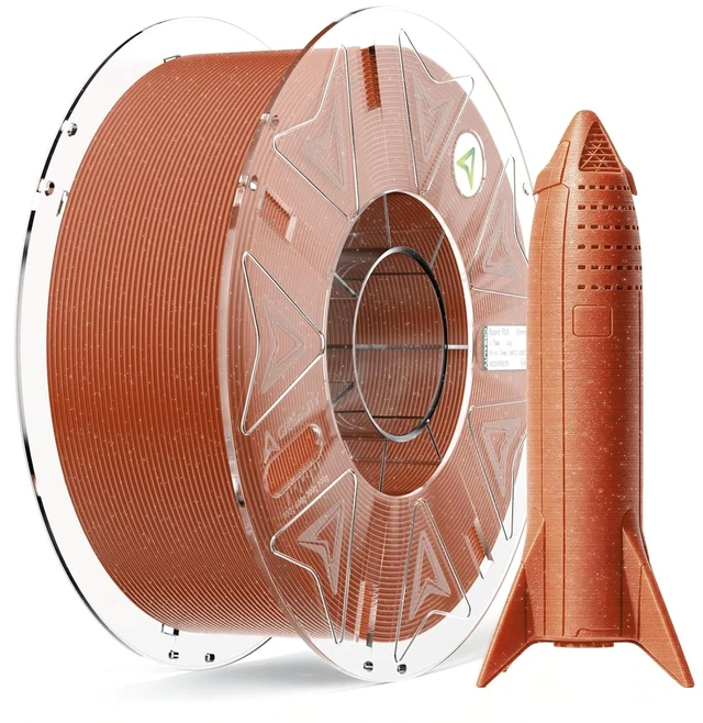 Main image of Official Creality Hyper PLA RFID Starry Galaxy 1.75mm Stardust Brown,30600mm/s Printing, ±0.02mm Accuracy, 1kg(2.2lbs)/Spool, RFID Recognition, Support CFS, Fits for K2 Series and Most 3D Printers