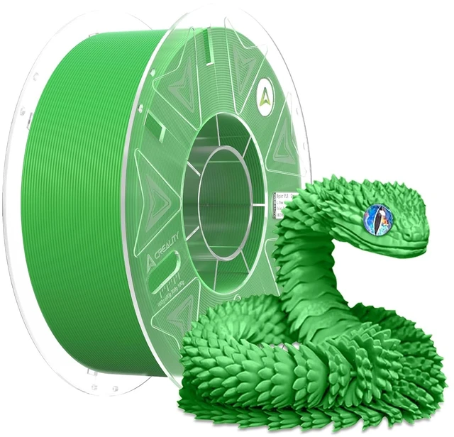 Main image of 2025 New Official RFID CREALITY Hyper PLA RFID Filament 1.75mm for K2 Plus Combo, High Speed 30-600mm/s 3D Printer Filament, 1kg(2.2lbs)/Spool Hyper PLA RFID Support CFS, for Most 3D Printers Green