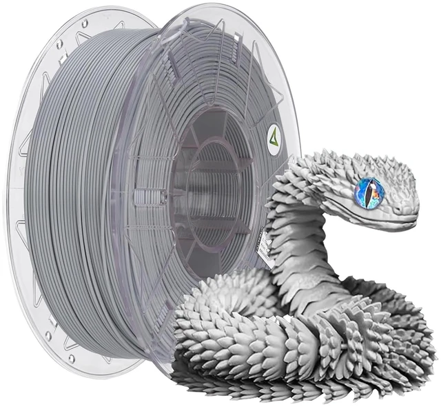Main image of 2025 New Official RFID CREALITY Hyper PLA RFID Filament 1.75mm for K2 Plus Combo, High Speed 30-600mm/s 3D Printer Filament, 1kg(2.2lbs)/Spool Hyper PLA RFID Support CFS, for Most 3D Printers Grey