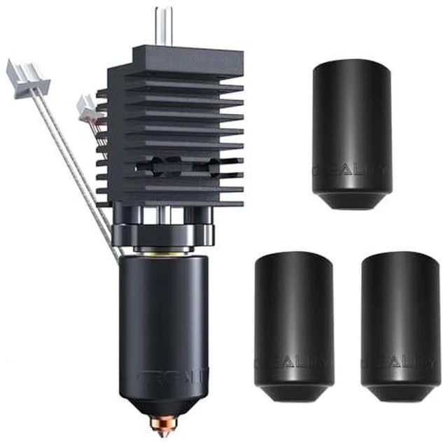 Main image of Creality K2 Plus Ceramic Hotend and 3 PCS Hotend Silicone Socks, 3D Printer K2 Plus Replacement Accessories, K2 Plus Parts