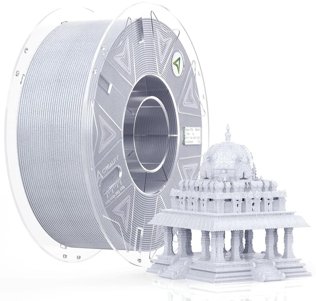 Main image of Official CREALITY Hyper PLA RFID Marble Filament 1.75mm for K2 Plus Combo, High Speed 30-600mm/s 3D Printer Marble Filament, 1kg(2.2lbs)/Spool Realistic Stone-Like Hyper PLA RFID, for Most 3D Printers