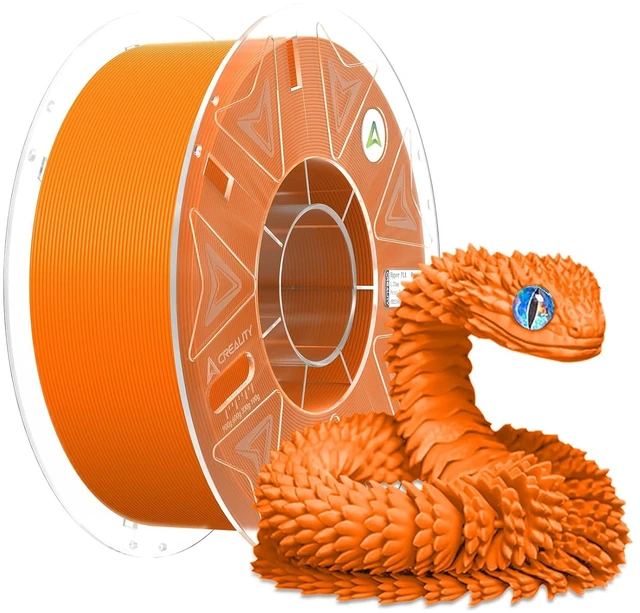 Main image of 2025 New Official RFID CREALITY Hyper PLA RFID Filament 1.75mm for K2 Plus Combo, High Speed 30-600mm/s 3D Printer Filament, 1kg(2.2lbs)/Spool Hyper PLA RFID Support CFS, for Most 3D Printers Orange
