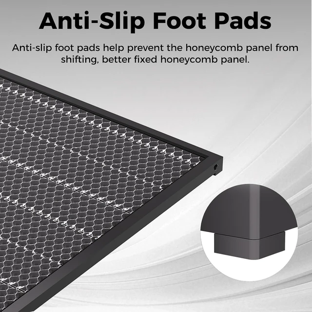 Alt view image 6 of 7 - Creality Honeycomb Working Table, 460 * 346mm Honeycomb Working Bed for Falcon A1, Honeycomb Working Panel for Fast Heat Dissipation and Desktop-Protecting, 18.1"x 13.6"x 0.6"