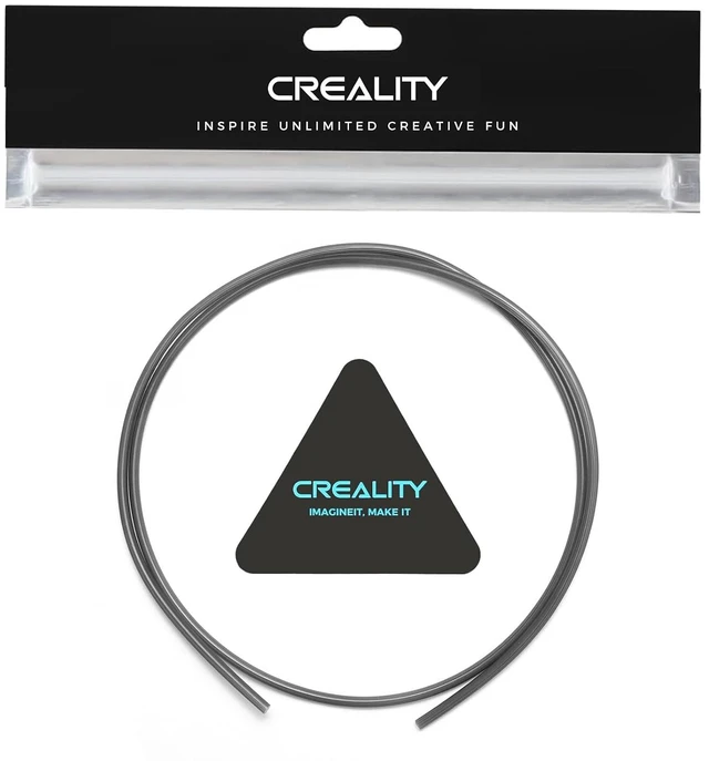 Main image of Creality PTFE Tube 1M for 1.75mm Filament, Low-Resistance Star-Shaped PTFE Tube 30% Less Friction, High Temp PTFE Tubing up to 260°C, Smooth Flow for Multicolor Printing, Smart Fit for FDM 3D Printers