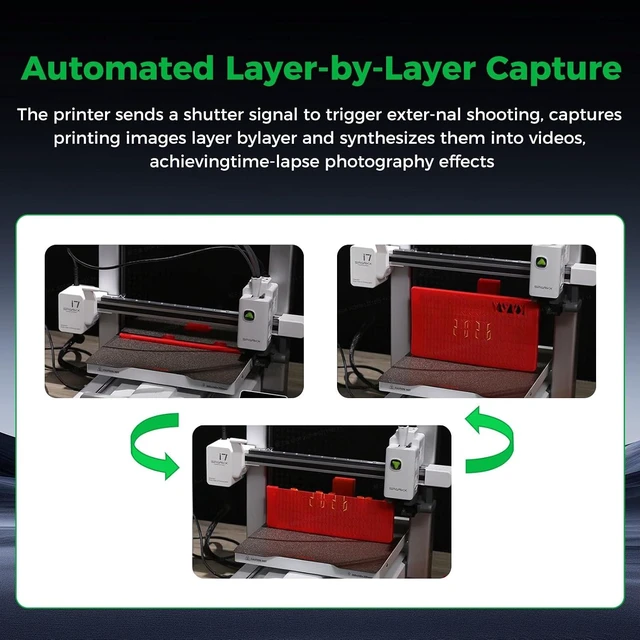 Alt view image 4 of 7 - Creality Official i7 Time-Lapse Kit, Multimode Trigger Control Board with WiFi & Bluetooth, Automatic Print Timelapse Recording Circuit Board Replacement Parts for Creality i7 3D Printer