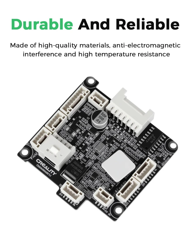 Alt view image 5 of 7 - Creality Official K2/K2 Pro/K2 Plus Toolhead Board, K2 Hotend Adapter Plate K2 Plus PCBA Nozzle Adapter K2 Replacement PCBA Board MCU-GD32F303CBT6, K2 Series Hotend Adapter Plate Replacement