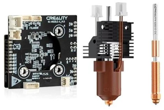 Main image of 2025 New Version K1 Series Hotend, Hotend PCBA Adapter Board, and 0.4mm Quick-swap Nozzle for K1, K1 Max, K1C, K1 SE
