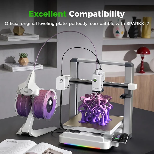 Alt view image 5 of 7 - Creality Official Sparks i7 Leveling Sensor, Original Auto Bed Leveling Sensor, High Precision Leveling, Consistent Calibration, Leveling Plate Replacement for SPARKX i7 Combo 3D Printer