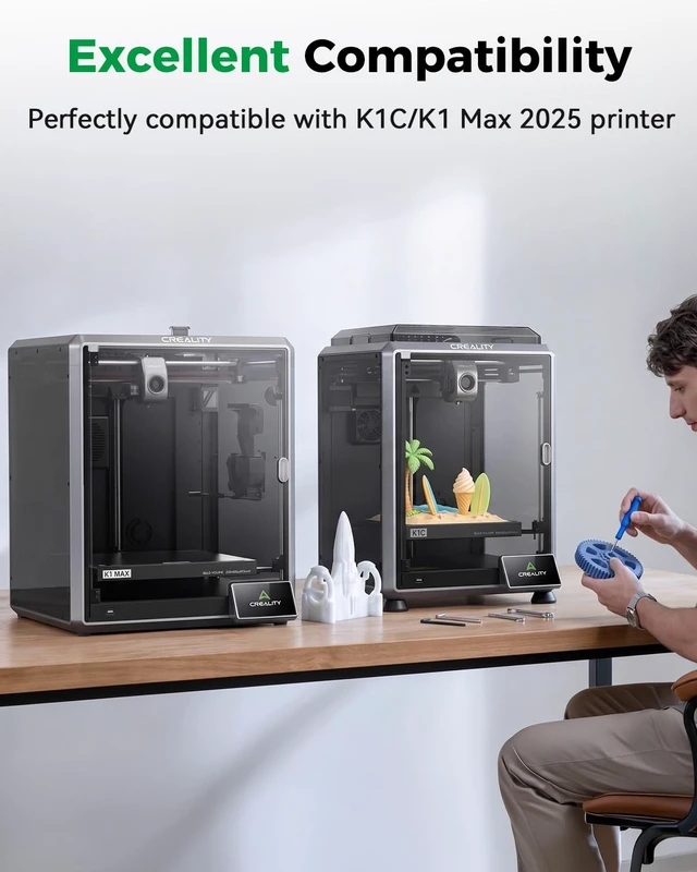 Alt view image 2 of 7 - Creality Official K1 Max 2025 Toolhead Board, Original K1 C 2025 Hotend Adapter Plate, Nozzle Adapter Mainboard with Stable Signal Transmission, PCB Board Replacement for K1 Max/K1 C 2025 3D Printers