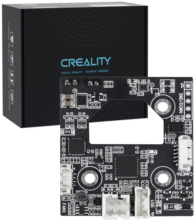 Main image of Creality Official K1 Max 2025 Toolhead Board, Original K1 C 2025 Hotend Adapter Plate, Nozzle Adapter Mainboard with Stable Signal Transmission, PCB Board Replacement for K1 Max/K1 C 2025 3D Printers