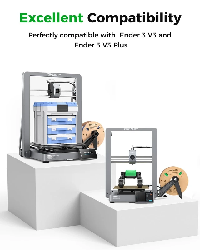 Alt view image 2 of 7 - Creality Official Ender 3 V3 Plus Hotend Adapter Plate_T9_GD32F303CBT6_1, High Performance, Durable and Reliable, Compatible with Ender 3 V3/Ender 3 V3 Plus, Original 3D Printer Accessories