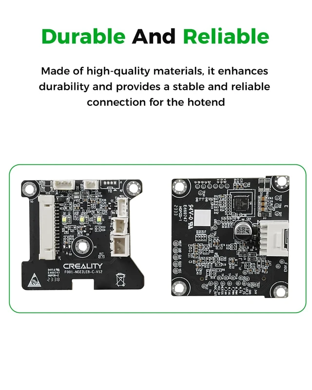 Alt view image 4 of 7 - Creality Official Ender 3 V3 Plus Hotend Adapter Plate_T9_GD32F303CBT6_1, High Performance, Durable and Reliable, Compatible with Ender 3 V3/Ender 3 V3 Plus, Original 3D Printer Accessories