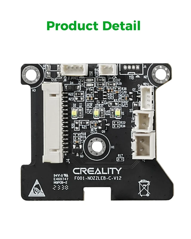 Alt view image 7 of 7 - Creality Official Ender 3 V3 Plus Hotend Adapter Plate_T9_GD32F303CBT6_1, High Performance, Durable and Reliable, Compatible with Ender 3 V3/Ender 3 V3 Plus, Original 3D Printer Accessories