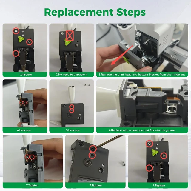 Alt view image 7 of 7 - Creality Official SPARKX i7 Toolhead Manifold, Original i7 Tool Head Five Way, Multi-Color Filament Combiner, Filament Hub and PTFE Tube Connector, Manifold Replacement for SPARKX i7 3D Printer